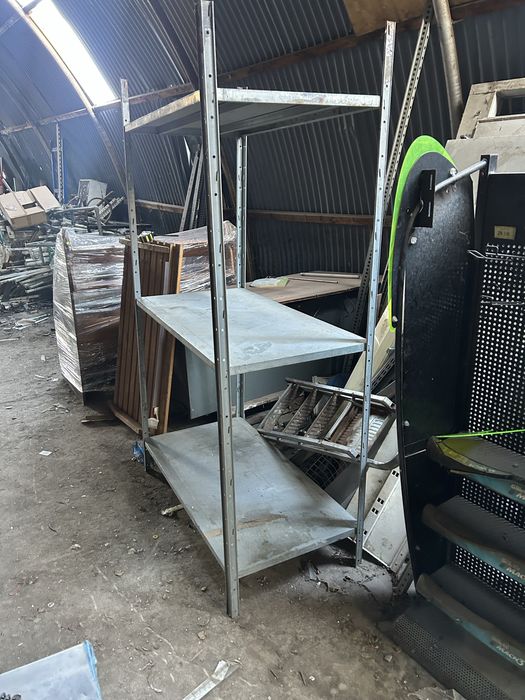 Стелаж за склад / мазе - поцинкован/