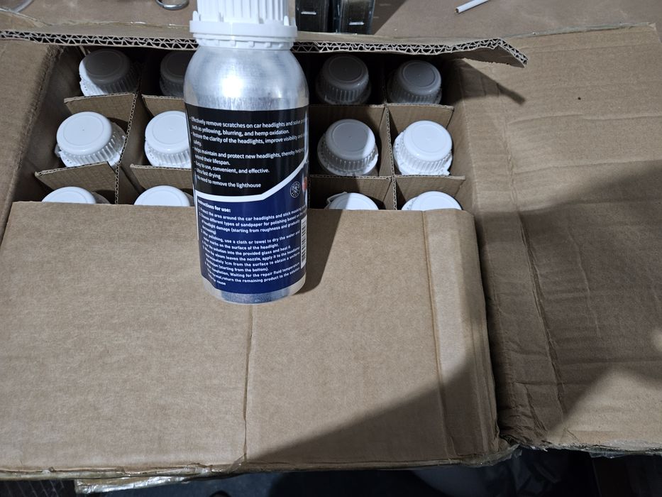 Течност за химическо полиране на фарове СИНЯ.