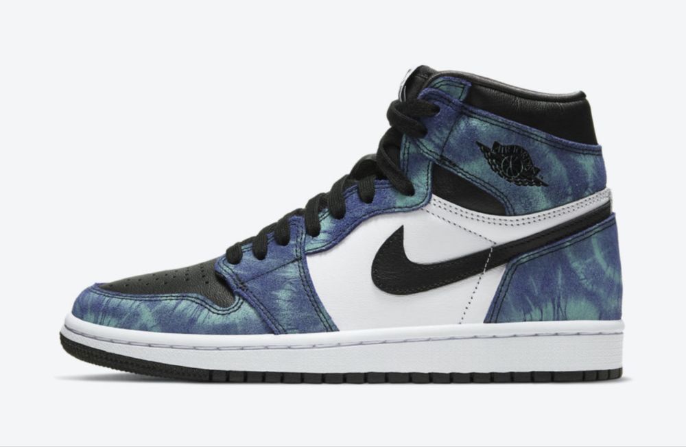кроссовки Air Jordan 1 High Tie-Dye