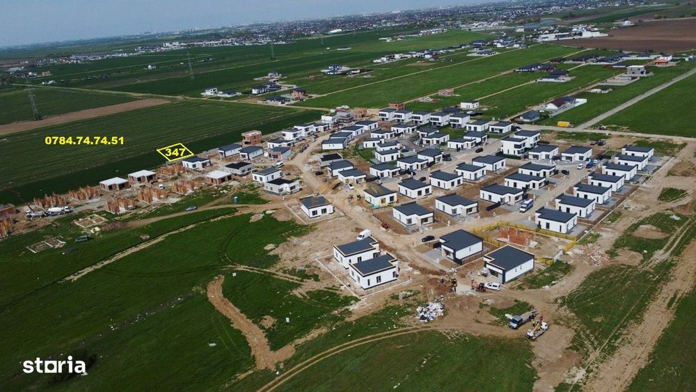 Teren Intravilan 347 mp - iesire comuna Berceni - Vedere 2