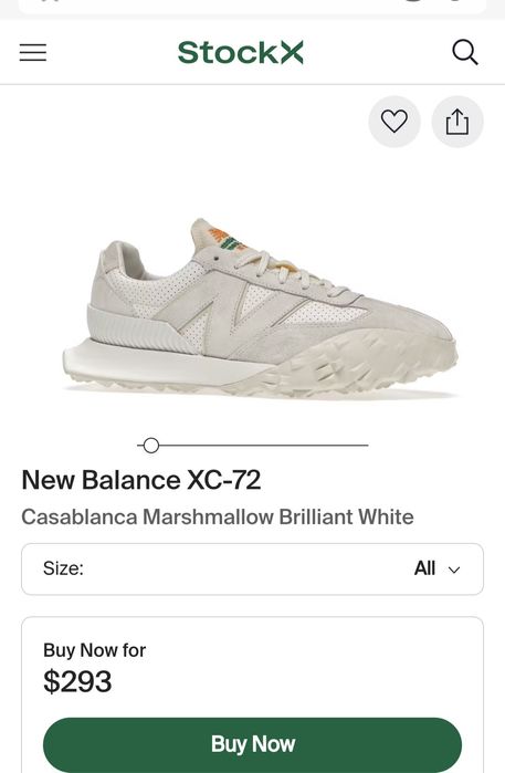 New Balance CASABLANCA XC-72- маратонки