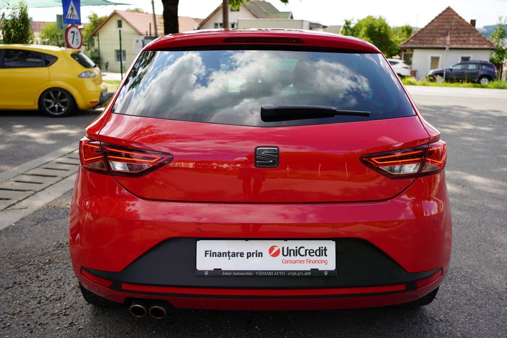 Seat Leon FR 2.0 TDI | DSG | LED Matrix | KM Reali | Garanție 1-3 Ani | In Rate 1076lei |