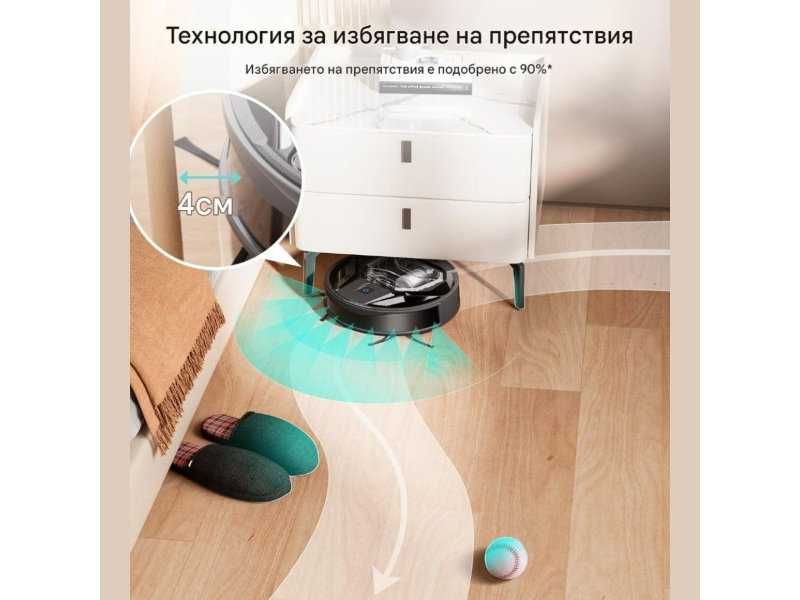 Робот Прахосмукачка с Моп Lefant M320, 6000 Pa