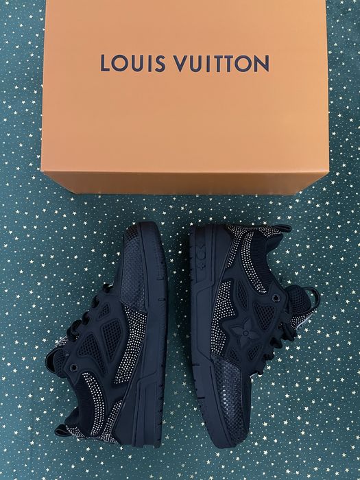 Louis Vuitton LV Skate Black Silver Crystal – Calitate Premium