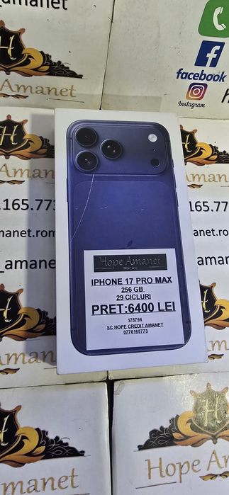 Hope Amanet P6 iphone 17 PRO Max