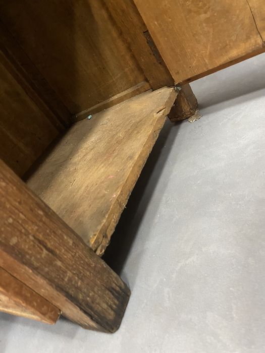 Старо френско шкафче с чекмедже от дъб 1900 г