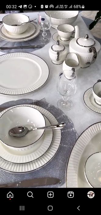 Сервиз чайно-столовый