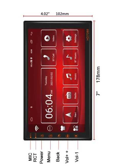 mp5 player usb bt radio