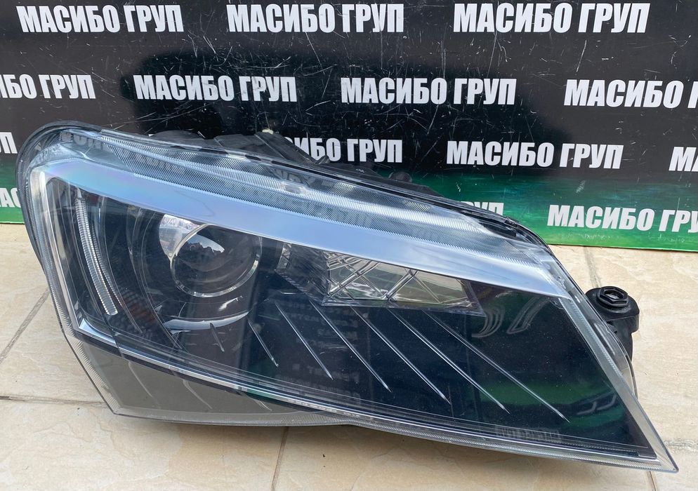 Фарове far Led фар за Шкода Суперб Skoda Superb