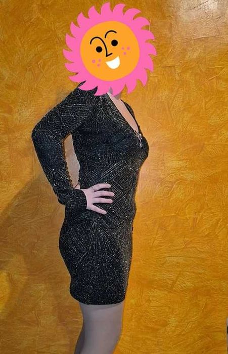 Rochie neagră H&M 36