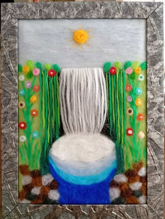 3D картини от естествена вълна