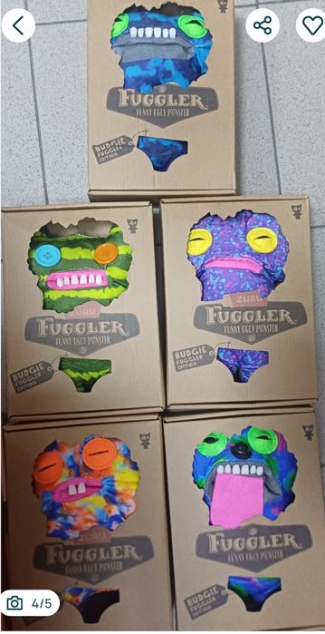 Fuggler плюшена играчка