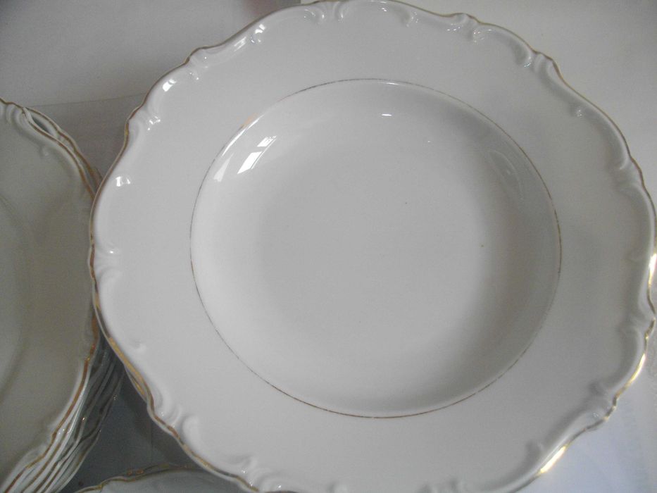 BAVARIA-Herlet Jacob-Немски Порцелан-Чинии-ф190-ф250мм-Барок Релеф