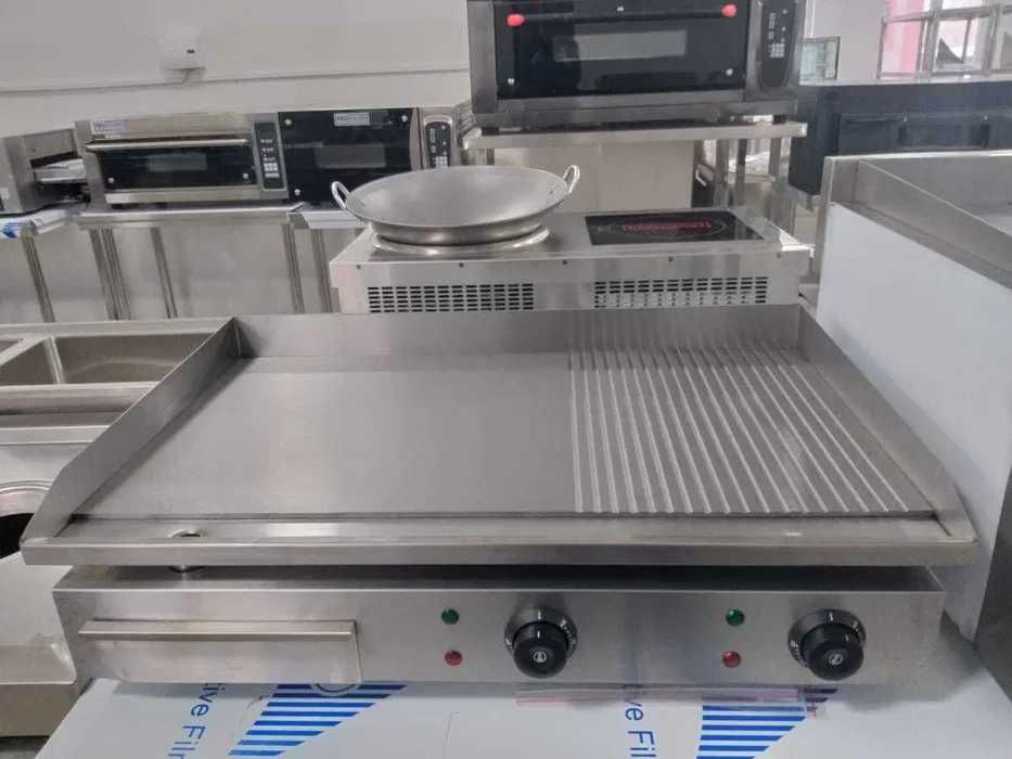 Гриль, жарочная поверхность, прижимной гриль, тостер, фрайтоп для кафе