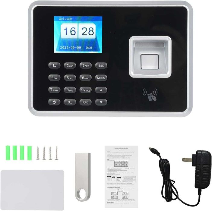 Amprentă digitală/parolă/recunoaștere a cardului de identitate Angajat