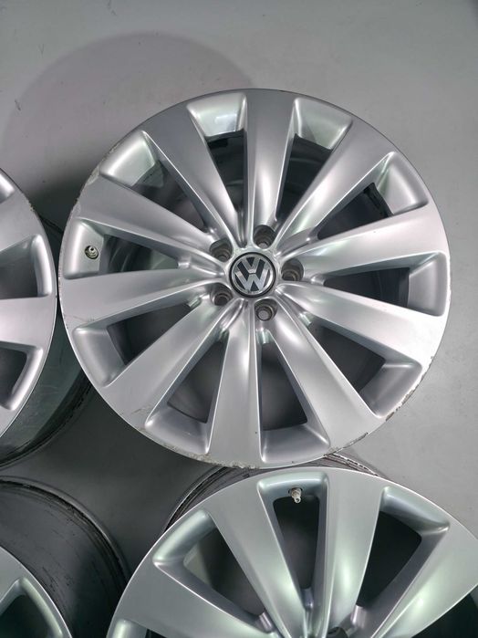 4 Jante Aliaj 5x112 19'' - OEM VW Phaeton / Tiguan / Touareg / Golf / Passat / Touran / Sharan - 8.5J ET 38 !