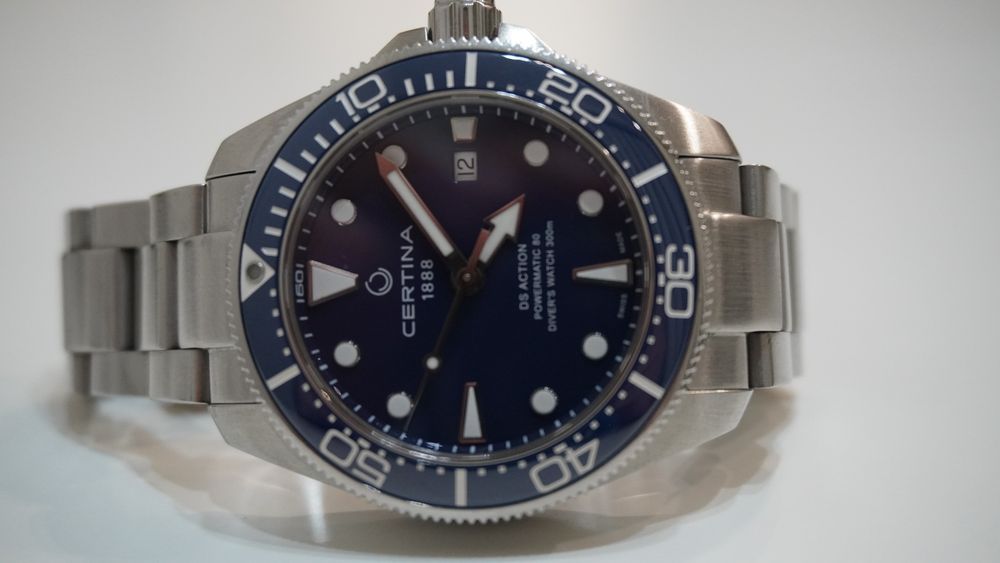 Швейцарские мужские часы Certina DS Action Diver Powermatiс 80