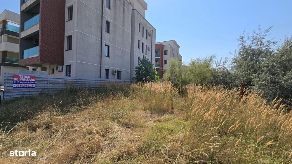 Teren 600 mp deschidere d24 Puz initiat si aprobat p+4