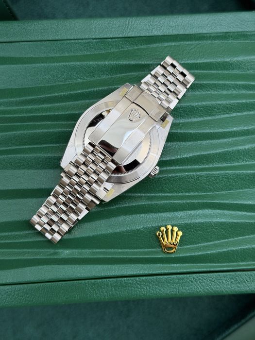 Rolex Date-Just Diamond 41 Black Dial