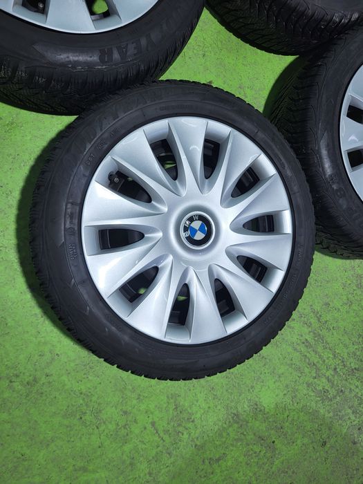 16 5x120 Bmw метални джанти с тасове гуми 5х120 бмв