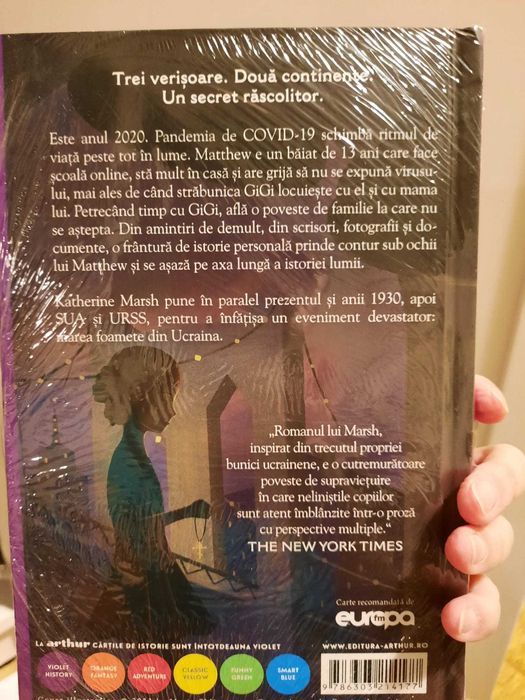 Romanul Anul pierdut de Katherine Marsh