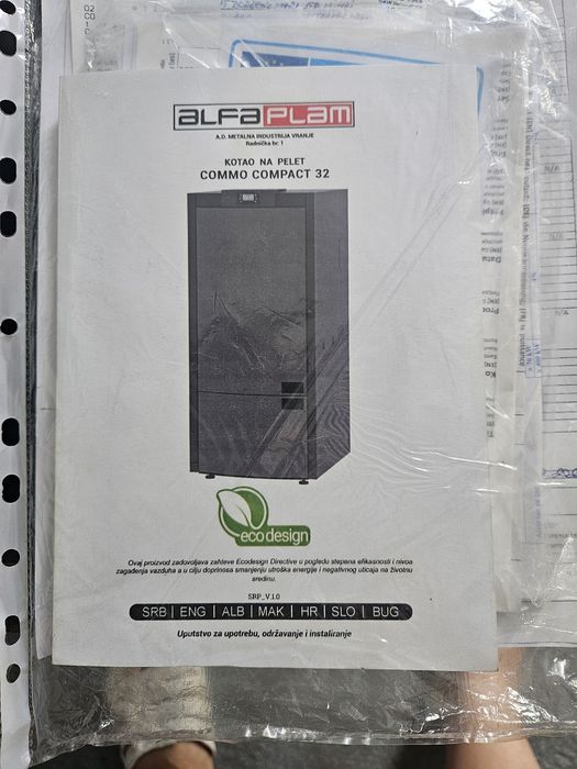 Centrala peleti Alfa plam 32kw
