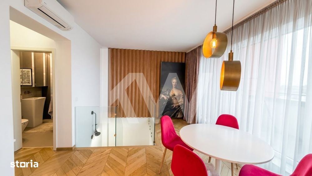 Penthouse pe doua niveluri | 119 mp utili + terasa 35 mp | Maurer Resi