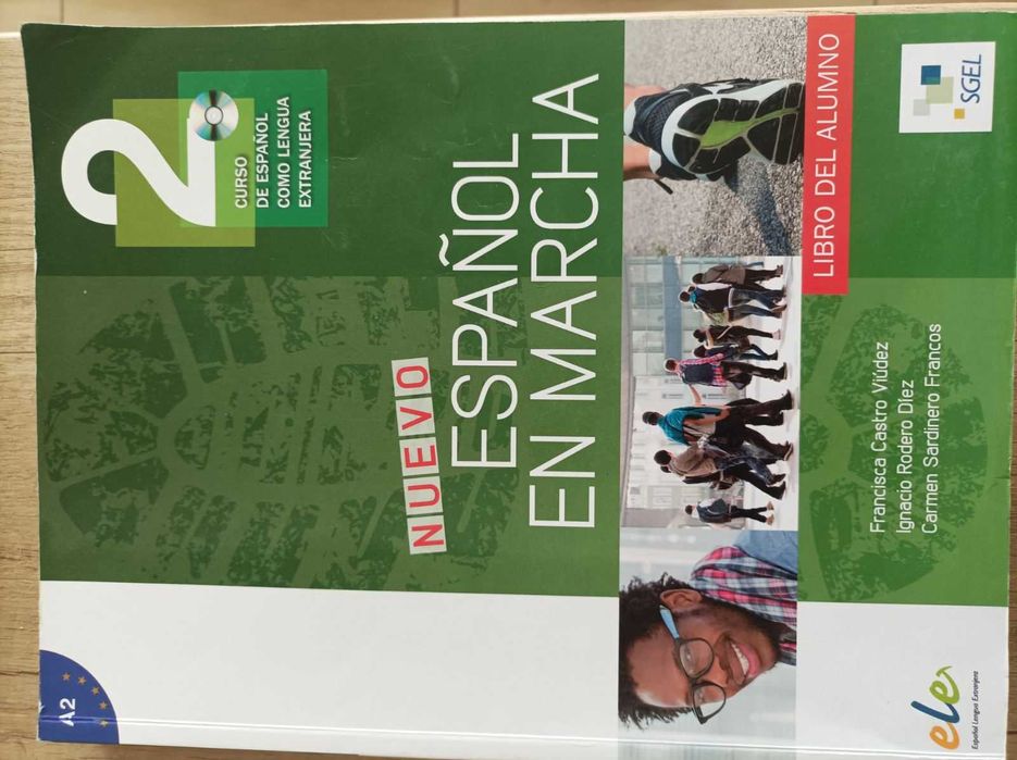 Учебник испански език Espanol en marcha A2  и учебни тетрадки А2 и В1