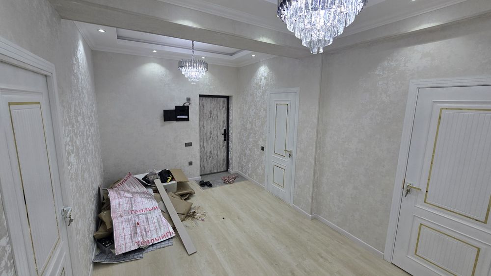 Сотилади Сергели новостройка 3/7/10 Евро ремонт