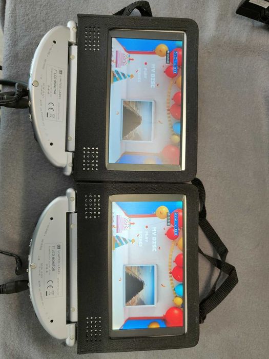 DVD Player dual display auto DVD Twin 700 set complet