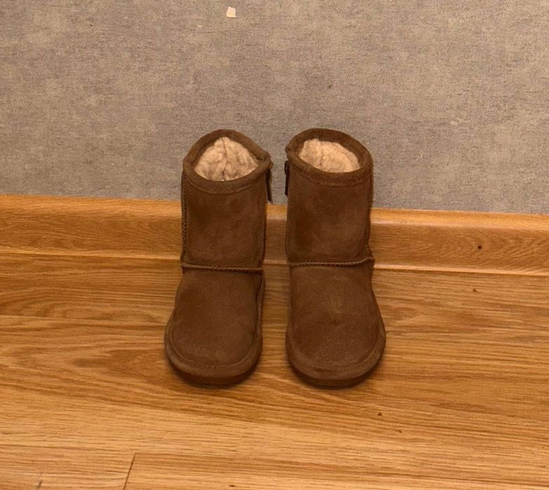 Замшевые угги bearpaw