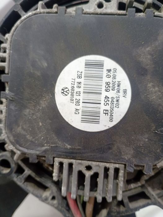 Electroventilator gmv Volkswagen Touran 1 (facelift) (2006 - 2010) 1.9 tdi BLS