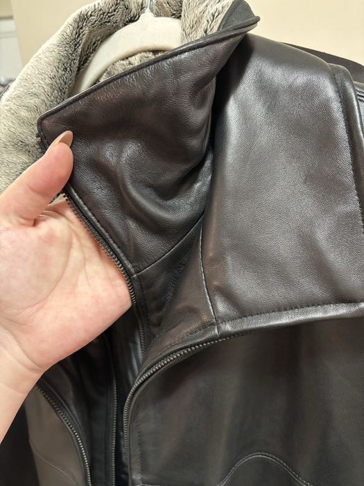 Кожено мъжко яке