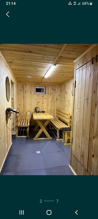 Уютная  семейная баня  на дровах