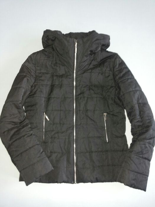 Дамско марково черно яке и зимен кожух - размер М/L