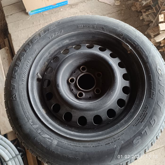 Летний балон+дискаR15 185/65 диска