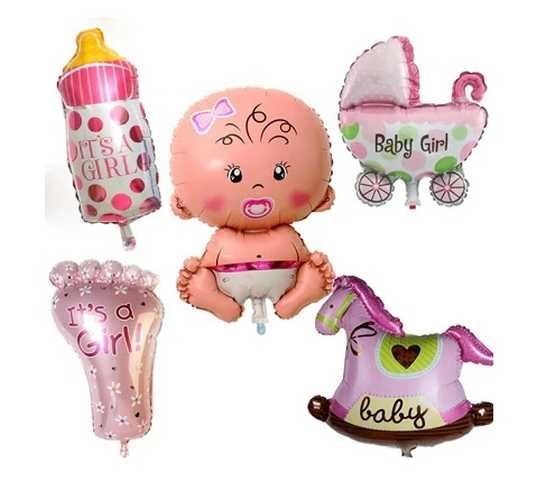 2 x Set baloane folie copii - fete