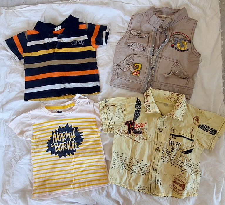 Летние костюмчики для малыша