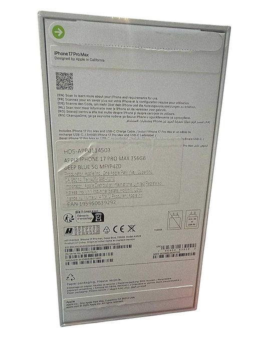 Iphone 17 Pro Max 256Gb / Amanet Cashbook Colentina