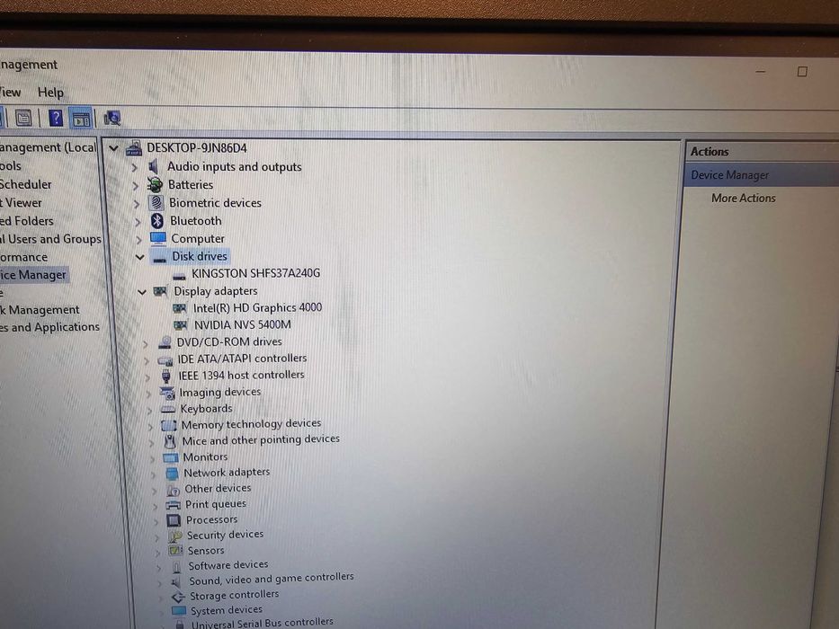 Lenovo Thinkpad T530 i7 SSD display "15.4