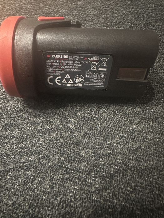 Parkside x12v 2ah батерия Нова