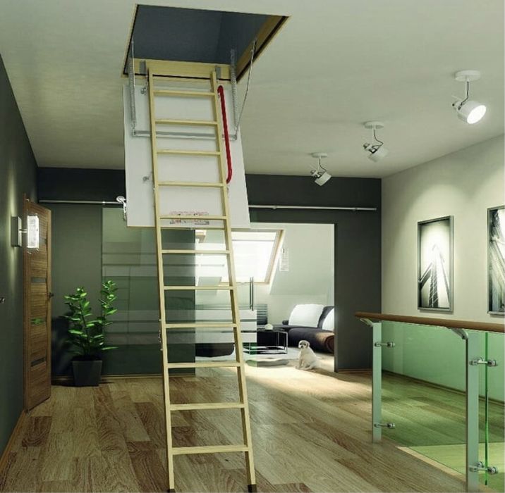 Чердачные лестницы, мансардные окна, окно люк