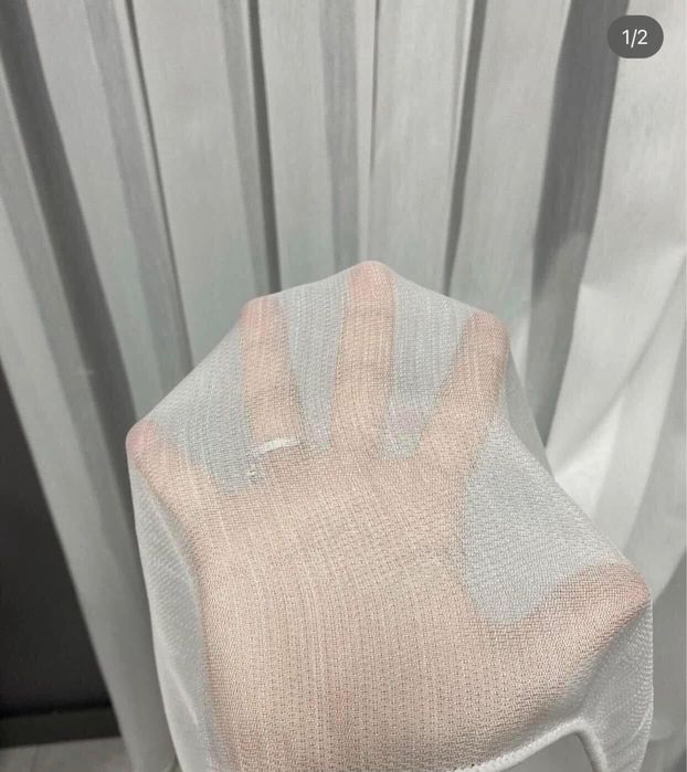 Тюлени пердета 6 метра готови ушити с куки.