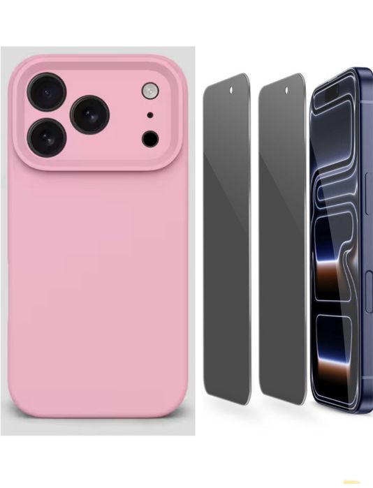 Iphone 17 17 AIR PRO MAX Husa Soft Touch + Folie Sticla Esd Privacy