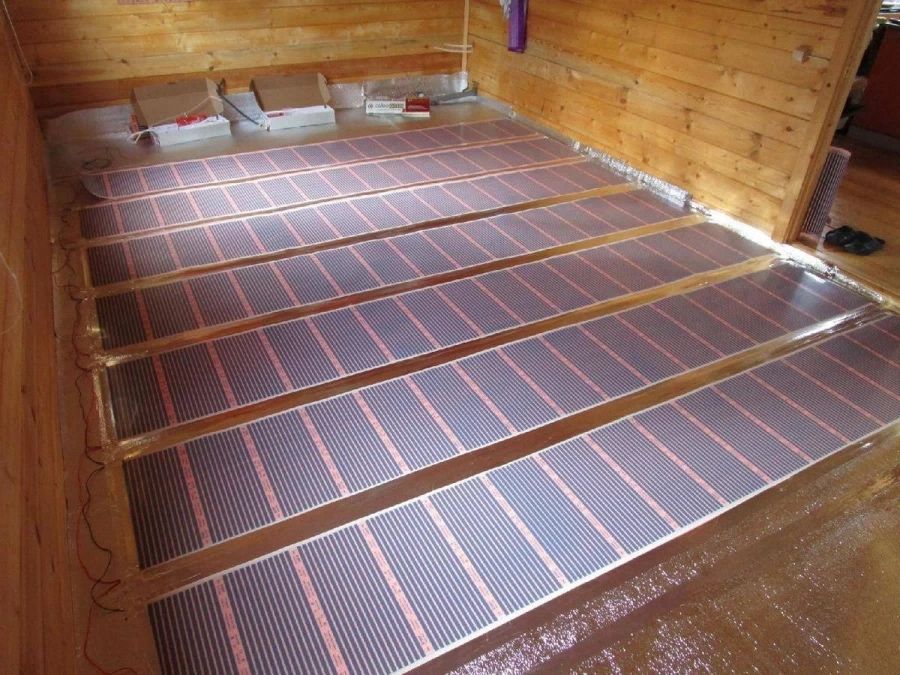 Теплые полы под линолиум, ламинат, кафель