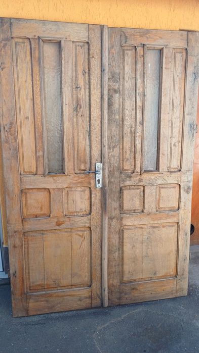 Ușă dublă masiv stejar