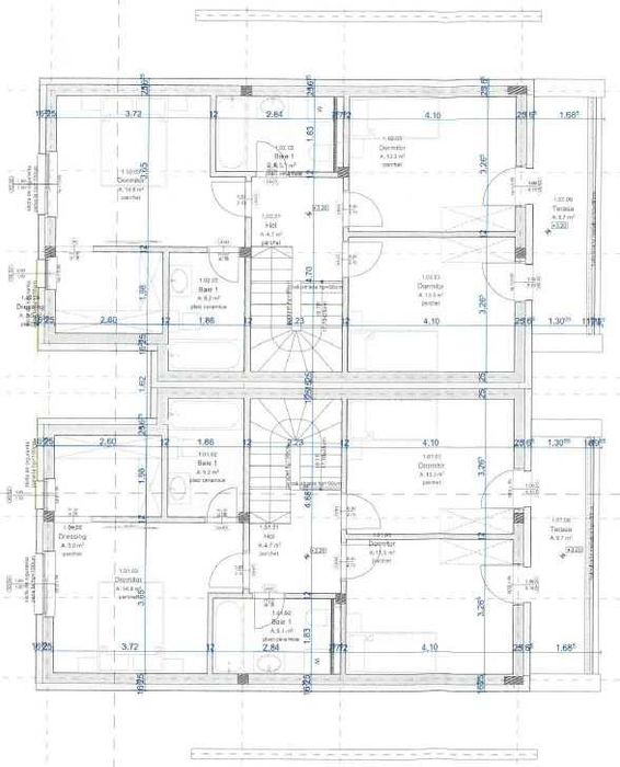 Teren 1000 mp cu autorizatie de construire duplex si utlitilati