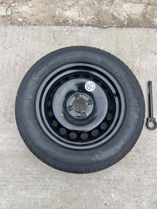 Kit roata rezerva Dacia Logan*Sandero*Clio*R15*4x100*OEM