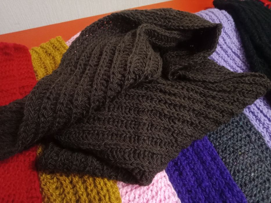 Шарфы снут ручная вязка
