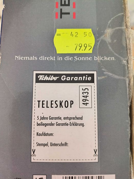 Продавам телескоп за наблюдение